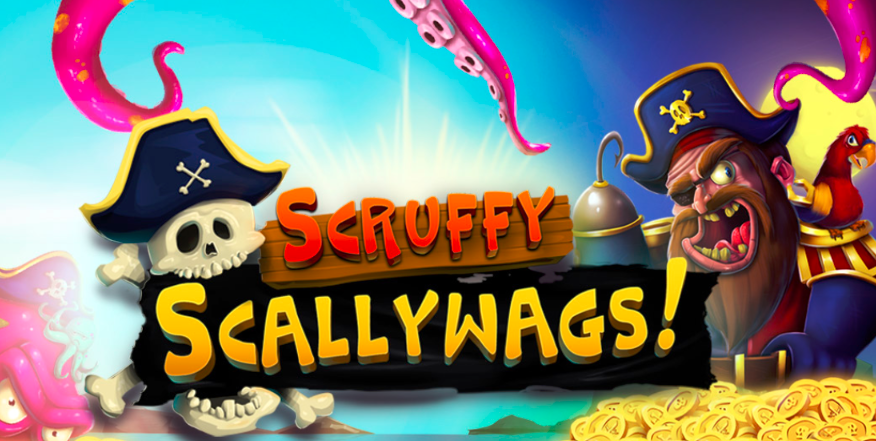 Scruffy Scallywags slot game Happyluke
