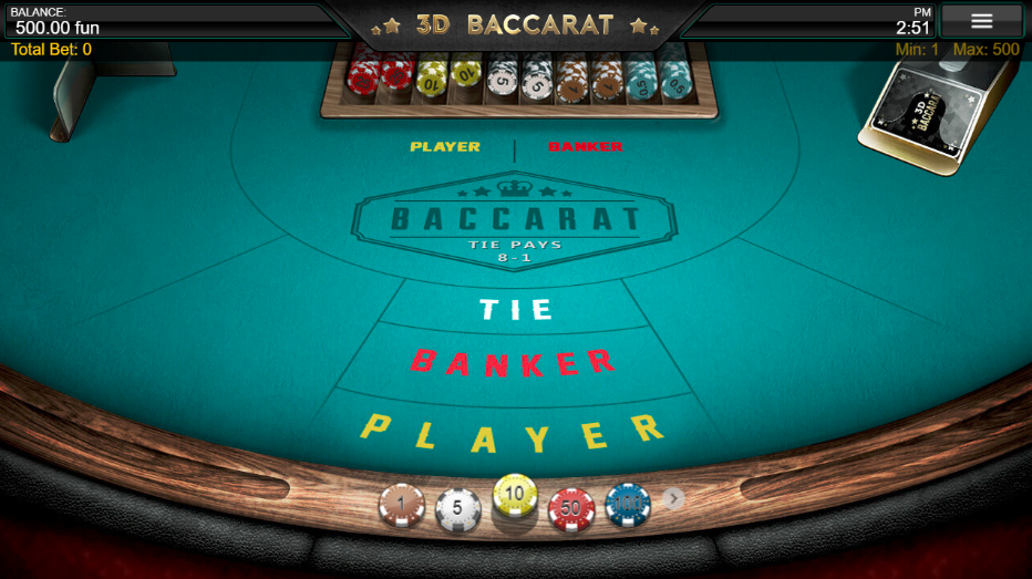 3d baccarat - 5 Baccarat Games That You can Play at Happyluke